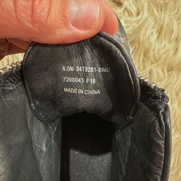 Frye metallic leather sneakers size 6.5 - Picture 5 of 8